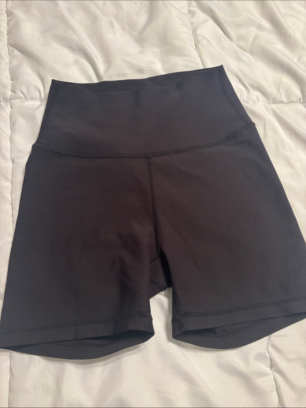 WILO Black Biker Shorts - Picture 2 of 2